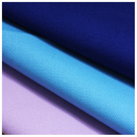 Tissu Popeline Teint TC 45*45/96*72 Uni 80% Polyester 20% Coton à Prix Compétitif pour Doublure de Poches de Jeans