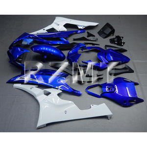 ชุดแฟริ่งรถมอเตอร์ไซค์ YAMAHA YZF R6 ปี 2006-2007 YZF-R6 YZF600  วัสดุ ABS ฉีดขึ้นรูป ชิ้นส่วนตัวถังแบบกำหนดเอง ชุดแฟริ่ง Y0607-101a - Product Image 4