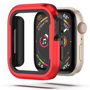 Funda protectora de aleación de aluminio TPU a prueba de golpes para <span class=keywords><strong>Apple</strong></span> <span class=keywords><strong>Watch</strong></span>, carcasa de lujo para iWatch Series <span class=keywords><strong>SE</strong></span> - Product Image 6