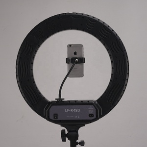 Appliques de barbier de haute qualité professionnel 100watts 18 pouces <span class=keywords><strong>neewer</strong></span> anneau lumineux avec trépied - Product Image 2