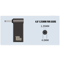 DC 3,5*1,35mm Stecker auf Typ C Buchse DC Power Charger Adapter Konverter Anschluss für Laptop/Tablet