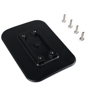 Support de canne à pêche Getitall, base noire en acier inoxydable pour bateau gonflable, kayak, accessoires marins - Product Image 1