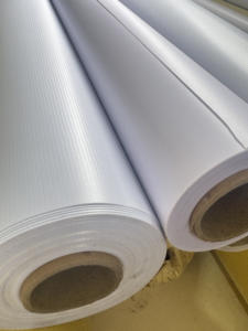 निर्माता अनुकूलन pvc फ्लेक्स तिरपाल पार्टी विनाइल प्रकाश बॉक्स फ्लेक्स बैनर रोल सामग्री - Product Image 5