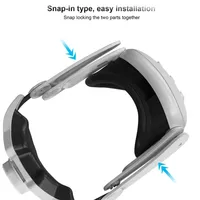 Accessoires de serre-tête réglables pour casque Meta Quest 3 VR