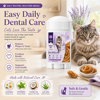 Compléments alimentaires dentaires quotidiens pour animaux de compagnie, gel dentaire pour chats, marque privée