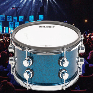 Klein Blue Hybrid Tom Neural Beat Resonance AI-Tuned Attack Roland/Yamaha Mood Elevation Stage Arma Malla Instrumento de percusión - Product Image 5