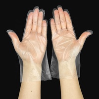 Fabricant de gants en TPE à texture diamantée, résistants à l'huile, pour le nettoyage ménager, imperméables, transparents, jetables, en PE, pour la vaisselle