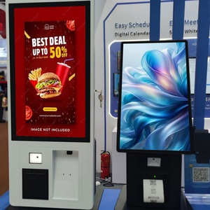 Kiosco de Pago de Sobremesa de 21.5" y 23.8", Máquina Tótem Multifunción de Autoservicio para Pedidos, con Escáner de Código de Barras e Impresora - Product Image 3
