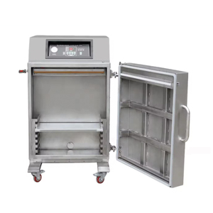 Machine d'emballage sous vide électrique à double chambre DZ-650/LG avec emballage en sachet pour matériaux en papier, modèle automatique en armoire - Product Image 6