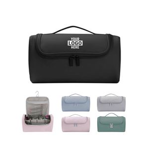 Bolsa Organizadora de Maquillaje de Viaje, Portátil, Duradera y de Gran Capacidad para Mujer, con Logotipo Personalizado, de PU, Estilo Étereo, para Cosméticos y Artículos de Aseo - Product Image 2