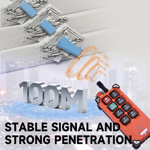 Jyrdi F21-E1B thủy lực cần cẩu điều khiển từ xa Nút dừng khẩn cấp phong cách Palăng điều khiển từ xa công nghiệp điều khiển từ xa không dây - Product Image 3