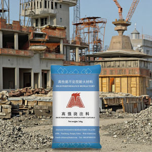 Vật liệu có độ tinh khiết cao chống sốc nhiệt chịu lửa đúc xi măng alumina cao cho xây dựng công nghiệp - Product Image 1