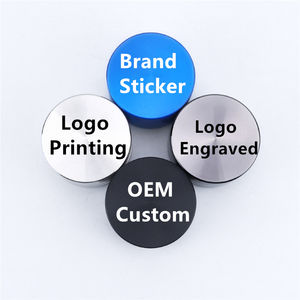 เครื่องบดสมุนไพรโลหะ4ชั้นเครื่องบดยาสูบ1.6นิ้วเครื่องบดสมุนไพรด้วยมือพร้อมเลเซอร์โลโก้ - Product Image 6