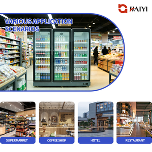 ตู้แช่เครื่องดื่มแบบกระจก 3 ประตู สำหรับซุปเปอร์มาร์เก็ต - Product Image 6