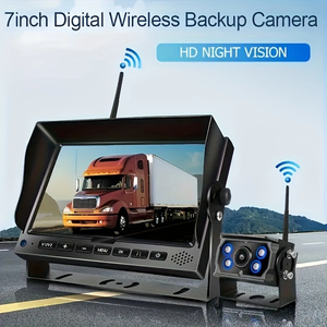 7 Inch Monitor Digital Wireless Backup <b>Camera</b> 720P DVR Recorder <b>Car</b> <b>Reversing</b> System <b>for</b> Trucks SUV YB-N-Wireless-1 Wireless Bac - Product Image 2