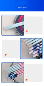 <span class=keywords><strong>Baquetas</strong></span> pintadas y <span class=keywords><strong>decoradas</strong></span> de fábrica para el Festival de música Performance Drum Stick Accesorio de percusión - Product Image 3