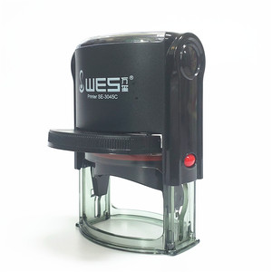 WES Selbstfärbender Stempel Ovalform SE-3045 Firmenstempel, Notariatsstempel - Product Image 5