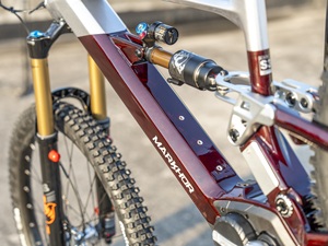 จักรยานเสือภูเขาไฟฟ้า MARKHOR CYCLE รุ่น Downhill Bike Emtb ระบบกันสะเทือน Fox M8120 กำลังไฟ 48v750w แบตเตอรี่ 17.5ah พร้อมมอเตอร์ M560 รุ่น M - Product Image 3