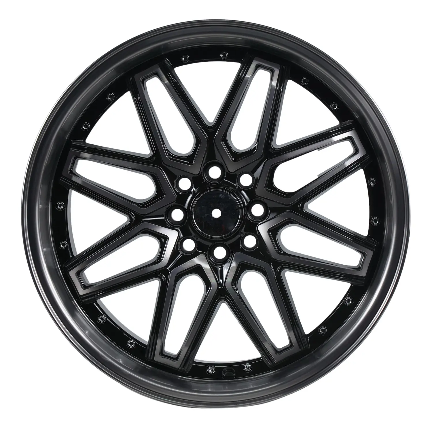 wire rims high quality 17 inch hot selling casting aluminum alloy wheels car rims 100 114.3 pcd wire spokes hoops