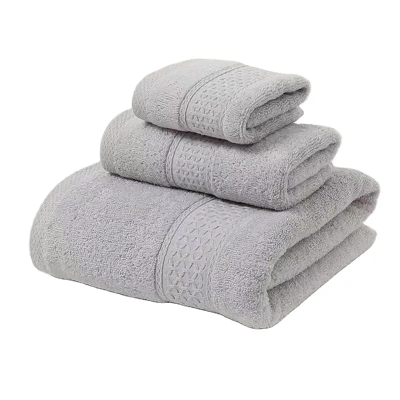 Private Label Towels Bath Set Hotel Towel 100% Cotton Bath Towels