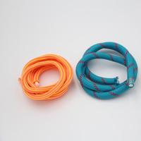 Corde d'emballage en nylon polyester noyau solide accessoires vestimentaires ronds corde de couleur corde de taille adaptée à la laisse de chien et au sauvetage