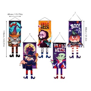 Festival <span class=keywords><strong>de</strong></span> fantasmas <span class=keywords><strong>de</strong></span> <span class=keywords><strong>Halloween</strong></span>, bandera divertida, nueva pancarta <span class=keywords><strong>de</strong></span> tela colgante para centro comercial, tienda, evento, pancartas <span class=keywords><strong>de</strong></span> fiesta para bares y fiestas - Product Image 2