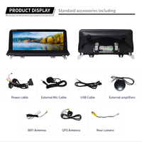 Autoradio portable Android 13 KLYDE 10.25/12.3 pouces pour BMW X5/X6 E70/E71/F15/F16 2008-2018 avec CarPlay sans fil et navigation GPS