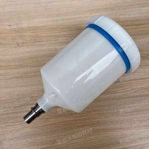 Pistolet En Plastique Tasse En Nylon <span class=keywords><strong>PP</strong></span> Matériel 600CC Pistolet Peut Peut Peinture De Voiture Peinture En Aérosol Yool Accessoires Matière Plastique 600ml - Product Image 2