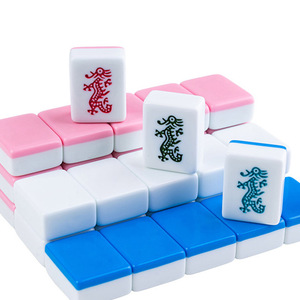 Customizable Acrylic 144-166 Tiles Modern Luxury 4-Player Eco-Friendly Automatic Poker <b>Mahjong</b> <b>Set</b> Portable 2-Layer Gambling - Product Image 6