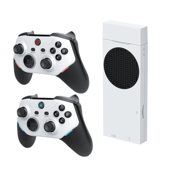 M88 Retro Video Game Console with RGB Light Support 4K & 20000 Games Built-in Controller for PS2 PS1 for GBA FC N64 MAME