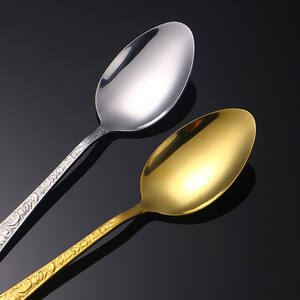 أدوات مائدة قابلة لإعادة الاستخدام ، أواني مائدة من الفولاذ المقاوم للصدأ <span class=keywords><strong>4</strong></span> ، طقم أدوات مائدة لحفلات الزفاف والفنادق والمطاعم - Product Image 4