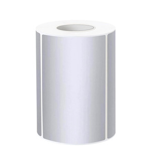 Etiqueta Adhesiva Personalizada de Fábrica, Resistente al Agua y al Aceite, Duradera, Térmica Directa, Rollo de Etiquetas de Código de Barras para Supermercado, Continua - Product Image 1