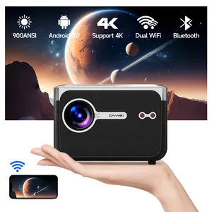CAIWEI Neuzugang Mini-Beamer 4k kabellos WLAN HD Pocket tragbare Video-LED Heimkino Smart-Handy-Bluetooth-Projektor