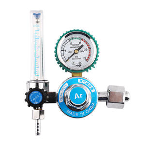 Régulateur de pression de gaz argon Topsen, sortie 1/4 pouce, avec débitmètre et manomètre pour soudage - Product Image 2