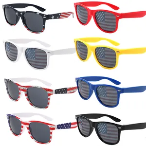 Bán Buôn Designer Đảng Sun Glasses 2022 Tùy Chỉnh Logo Sunglasses Cho Ngày Độc Lập