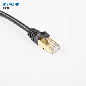 Réseau informatique Mince 4 Paires <span class=keywords><strong>RJ45</strong></span> Cat7 SSTP Câble Câble De Raccordement Avec Fiche - Product Image 2