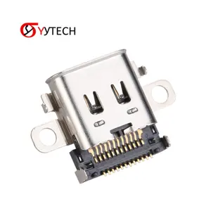 SYYTECH USB Type-C Charging Port Power Charger Socket Connector Repair for Nintendo Switch NS Console Replacement Part
