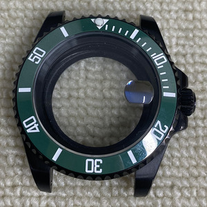 Accesorios de caja negra de fibra de carbono y acero inoxidable de 40 mm compatibles con el movimiento 2813 8215, piezas de reloj mecánico totalmente automático - Product Image 4
