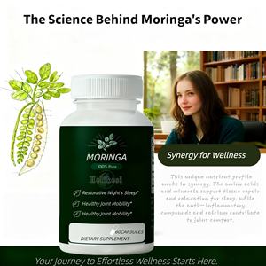 OEM Label pribadi kapsul <span class=keywords><strong>Moringa</strong></span> ORGANIK daun <span class=keywords><strong>Moringa</strong></span> murni suplemen ekstrak kapsul <span class=keywords><strong>Moringa</strong></span> organik - Product Image 2
