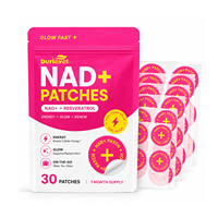 Patch de stimulation NAD+ tendance, marque privée, supplément NR Resvératrol pour propriétaires de marques transfrontalières, approvisionnement OEM ODM