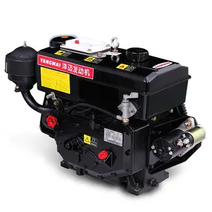 Japanese yangmai marine diesel engine 22hp 28hp Single cylinder water-cooled diesel engine