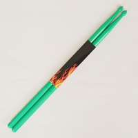 Vente en gros d'accessoires musicaux baguettes performance baguettes de batterie en nylon colorées baguette de batterie à percussion à pointe ronde