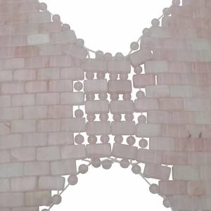 Natürliche Edelstein-Jade-Schlafmaske Rosenquarz-Breitmaske Anti-Aging heiß oder kalt Steine-Augenmaske verwenden - Product Image 2