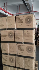 Aglow Ventilateur rechargeable derniers 12 heures stock prêt à Dhaka Bangladesh - Product Image 6