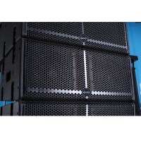 Morin LA-208D/LA-18D 800W Speaker Line Array Aktif Ganda 8 dengan Amplifier DSP untuk Pertunjukan Luar Ruangan