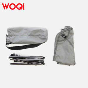 كرسي الحديقة الأكثر مبيعًا من WOQI مع ارتفاع قابل للتعديل ومسند الظهر للتخييم في الهواء الطلق كرسي القمر القابل للطي - Product Image 4