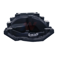 Collecteur d'admission MATCHWAY en aluminium noir usiné CNC, pour moteur SBC EFI Small Block pour Chevy Vortec 350 96