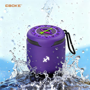 Yazhoulong – <span class=keywords><strong>Enceinte</strong></span> portable sans fil étanche 5.3 avec lumière LED, 5W TWS, batterie en plastique 5V CC pour usage extérieur et domestique - Product Image 1