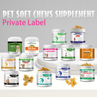 OEM/ODM – Nouvelles gommes multivitaminées 15-en-1 sans céréales pour chiens et chats de toutes races – Améliore la santé digestive et l'immunité
