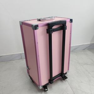 Maletín de Manicura <span class=keywords><strong>para</strong></span> Técnico de <span class=keywords><strong>Uñas</strong></span> <span class=keywords><strong>con</strong></span> <span class=keywords><strong>Mesa</strong></span> y Ruedas Estuche de Maquillaje Profesional - Product Image 5